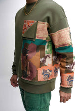 1899 Patchwork Sweatshirt